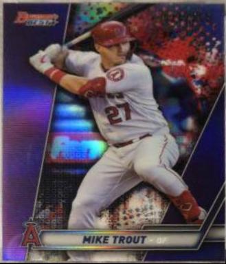 Mike Trout [Purple Refractor] #1