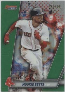 Mookie Betts [Green Refractor] #8