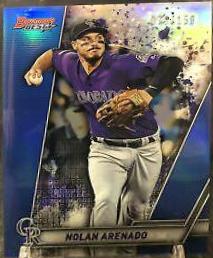Nolan Arenado [Blue Refractor] #5