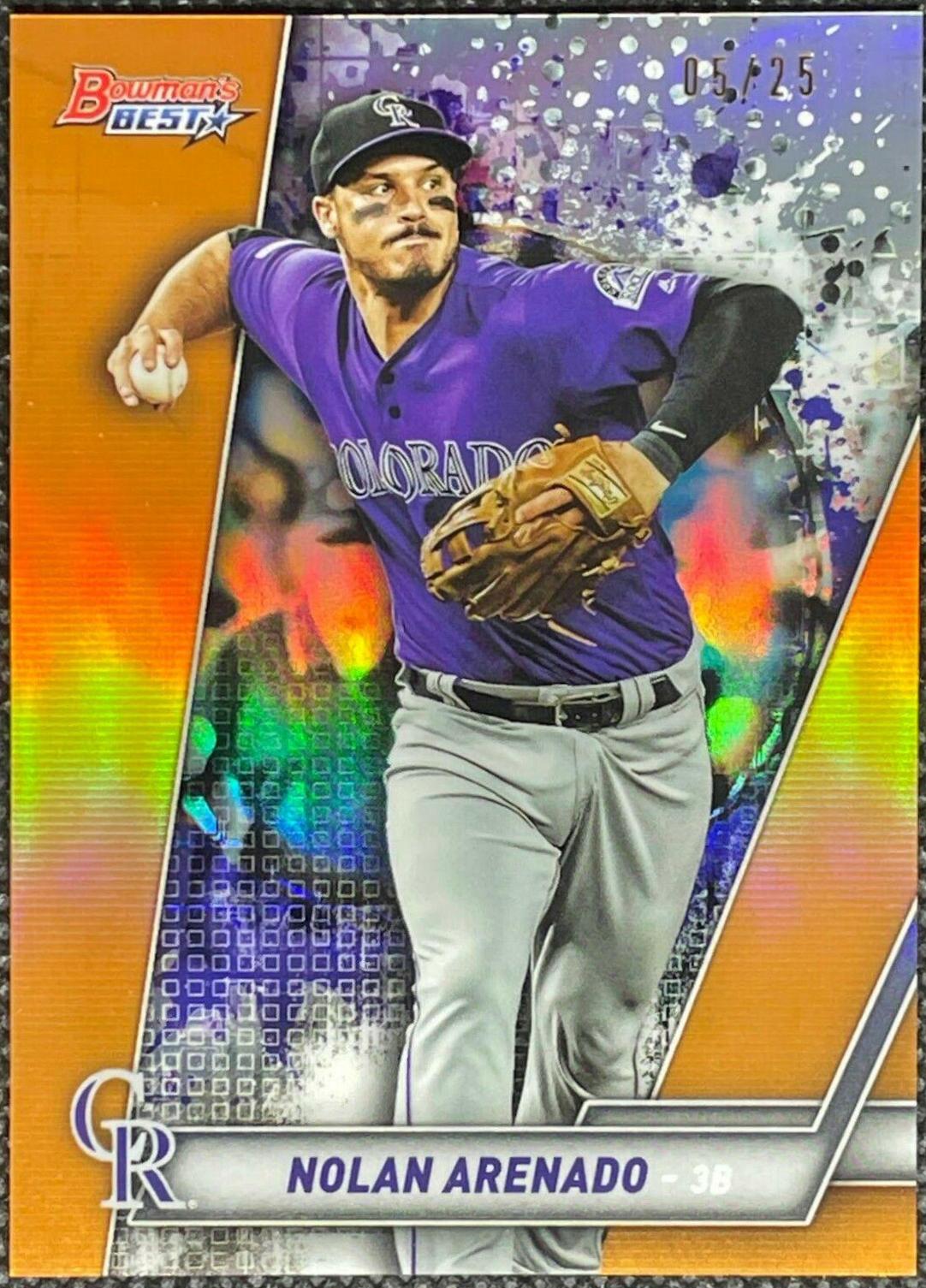 Nolan Arenado [Orange Refractor] #5