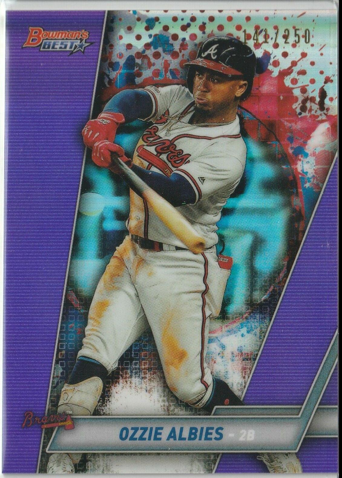 Ozzie Albies [Purple Refractor] #54