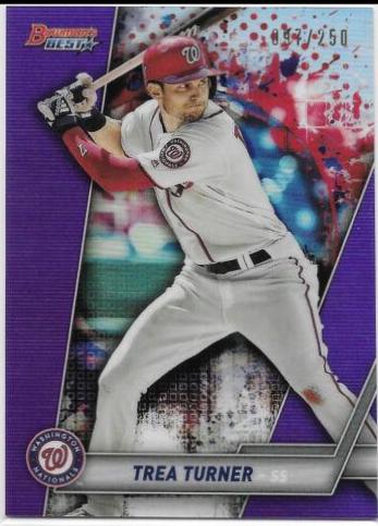 Trea Turner [Purple Refractor] #48