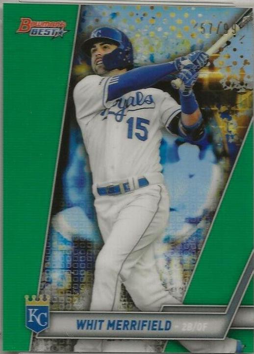 Whit Merrifield [Green Refractor] #49