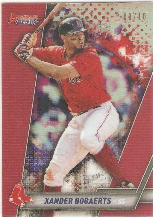 Xander Bogaerts [Red Refractor] #39
