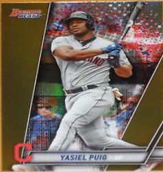 Yasiel Puig [Gold Refractor] #23