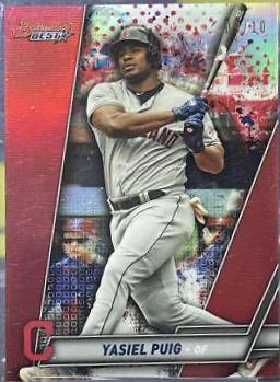 Yasiel Puig [Red Refractor] #23