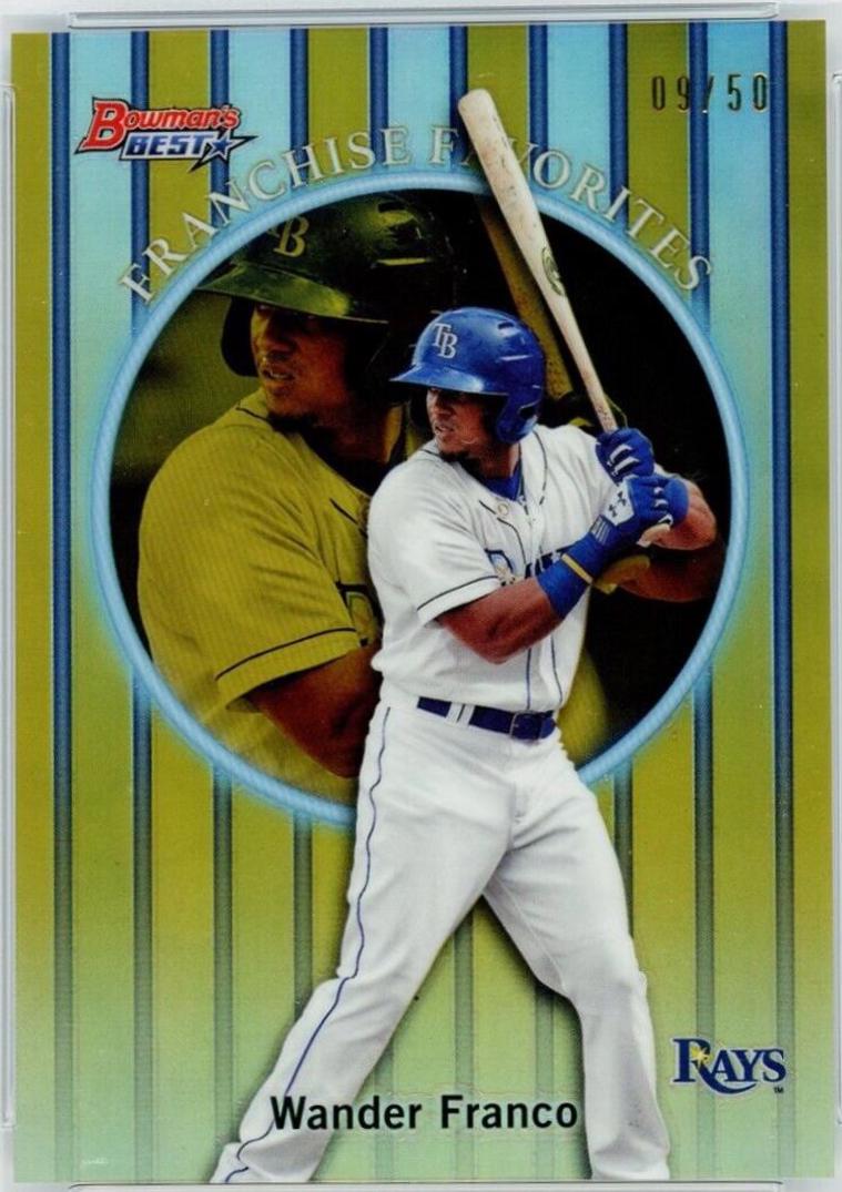 Wander Franco [Gold Refractor] #9WF