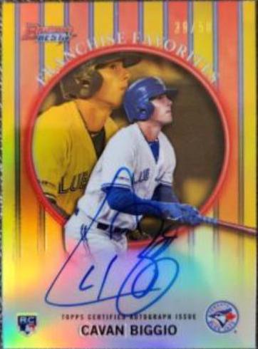 Cavan Biggio [Gold Refractor] #CB
