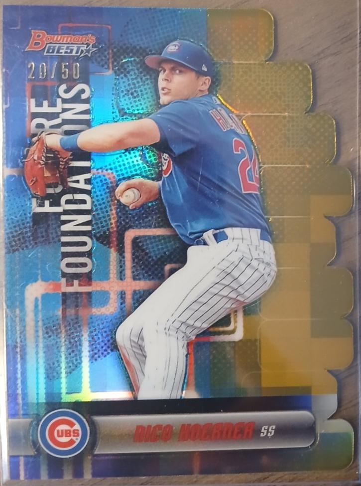 Nico Hoerner [Gold Refractor] #NH