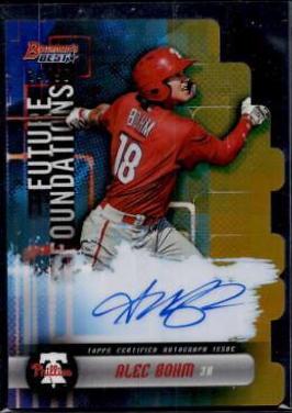 Alec Bohm [Gold Refractor] #AB
