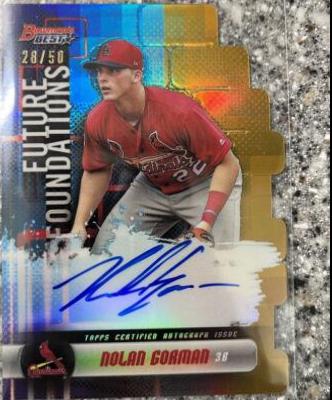 Nolan Gorman [Gold Refractor] #NG