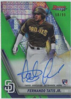 Fernando Tatis Jr. [Green Refractor] #B19-FTJ
