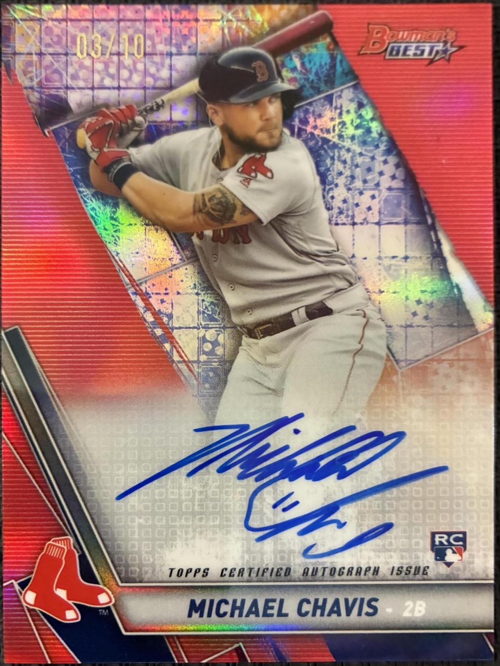 Michael Chavis [Red Refractor] #B19-MCH
