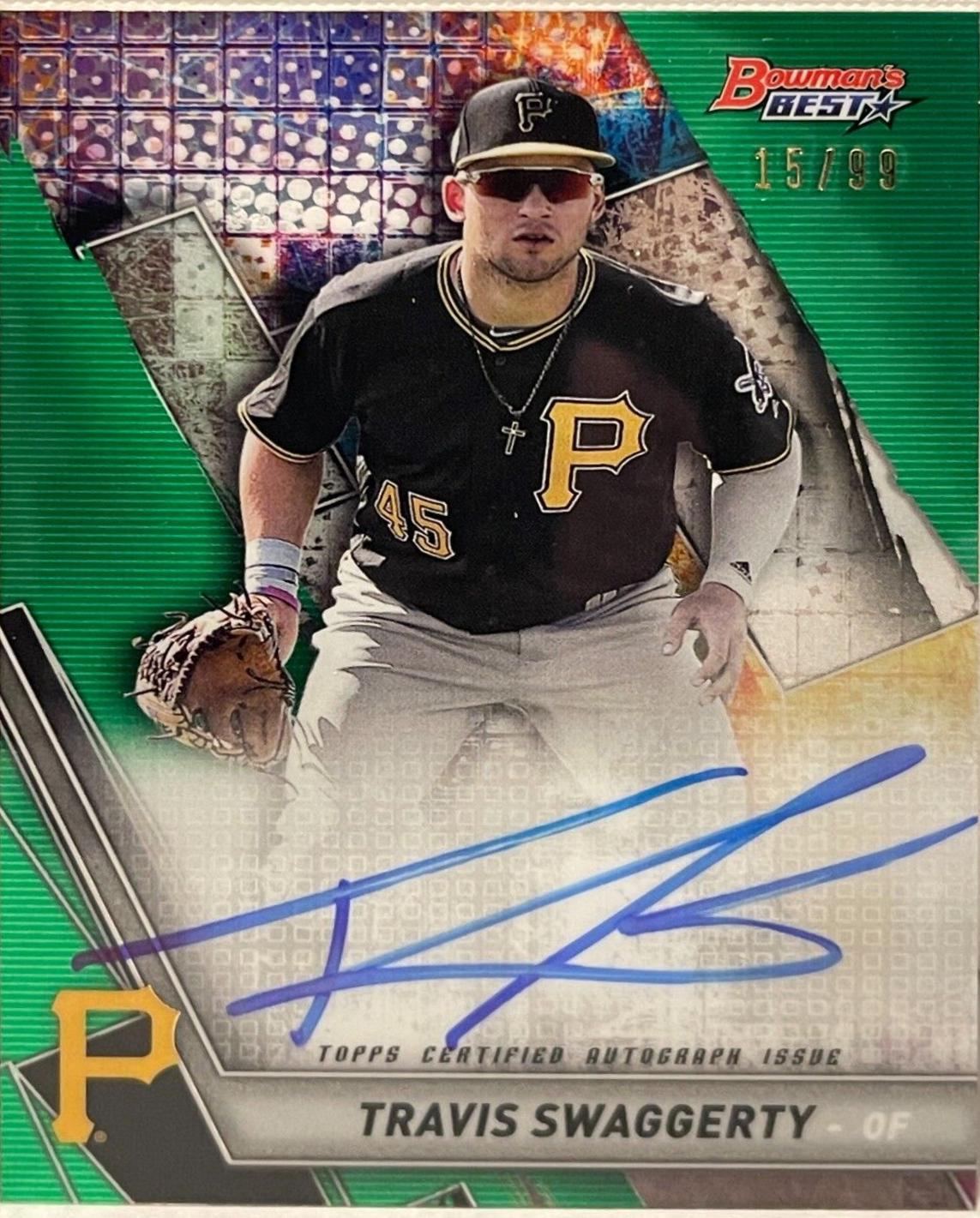 Travis Swaggerty [Green Refractor] #B19-TS
