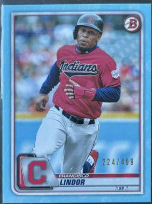 Francisco Lindor [Sky Blue] #4