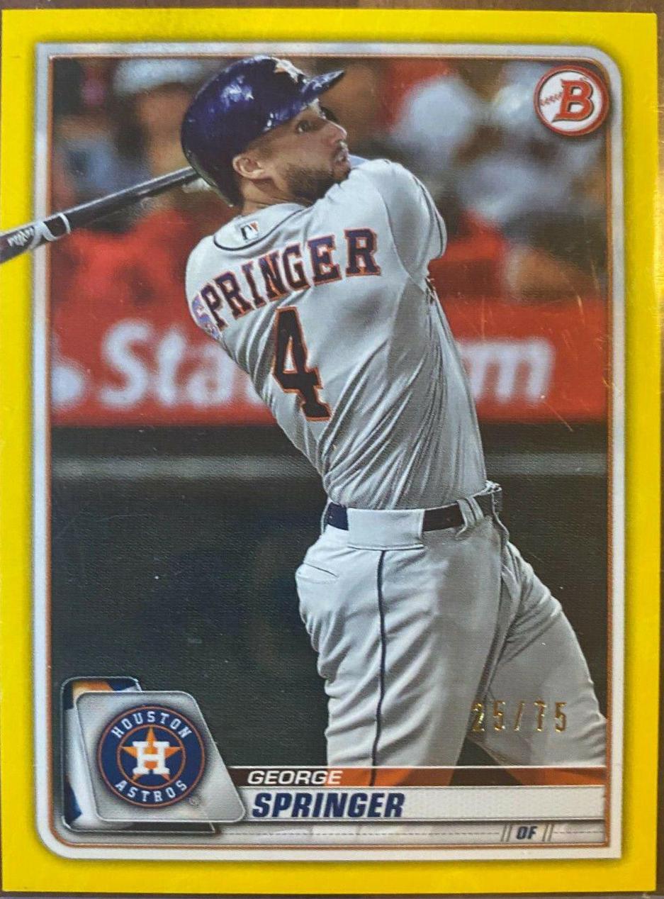 George Springer [Yellow] #41