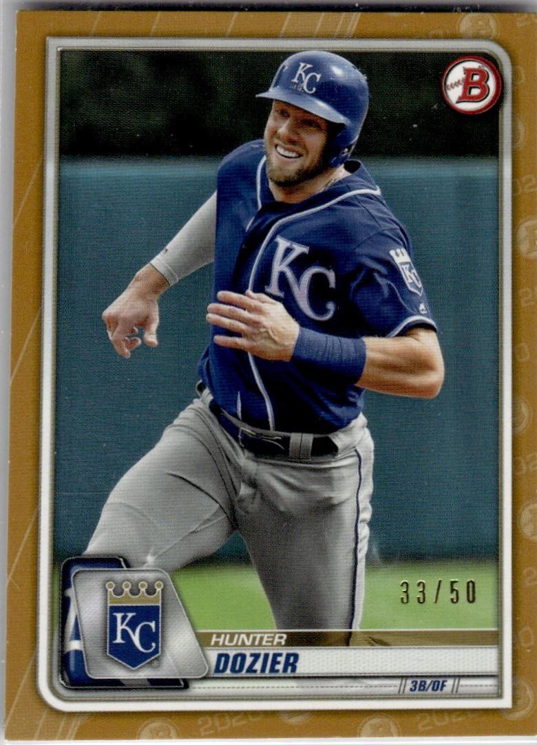 Hunter Dozier [Gold] #91