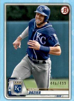 Hunter Dozier [Sky Blue] #91