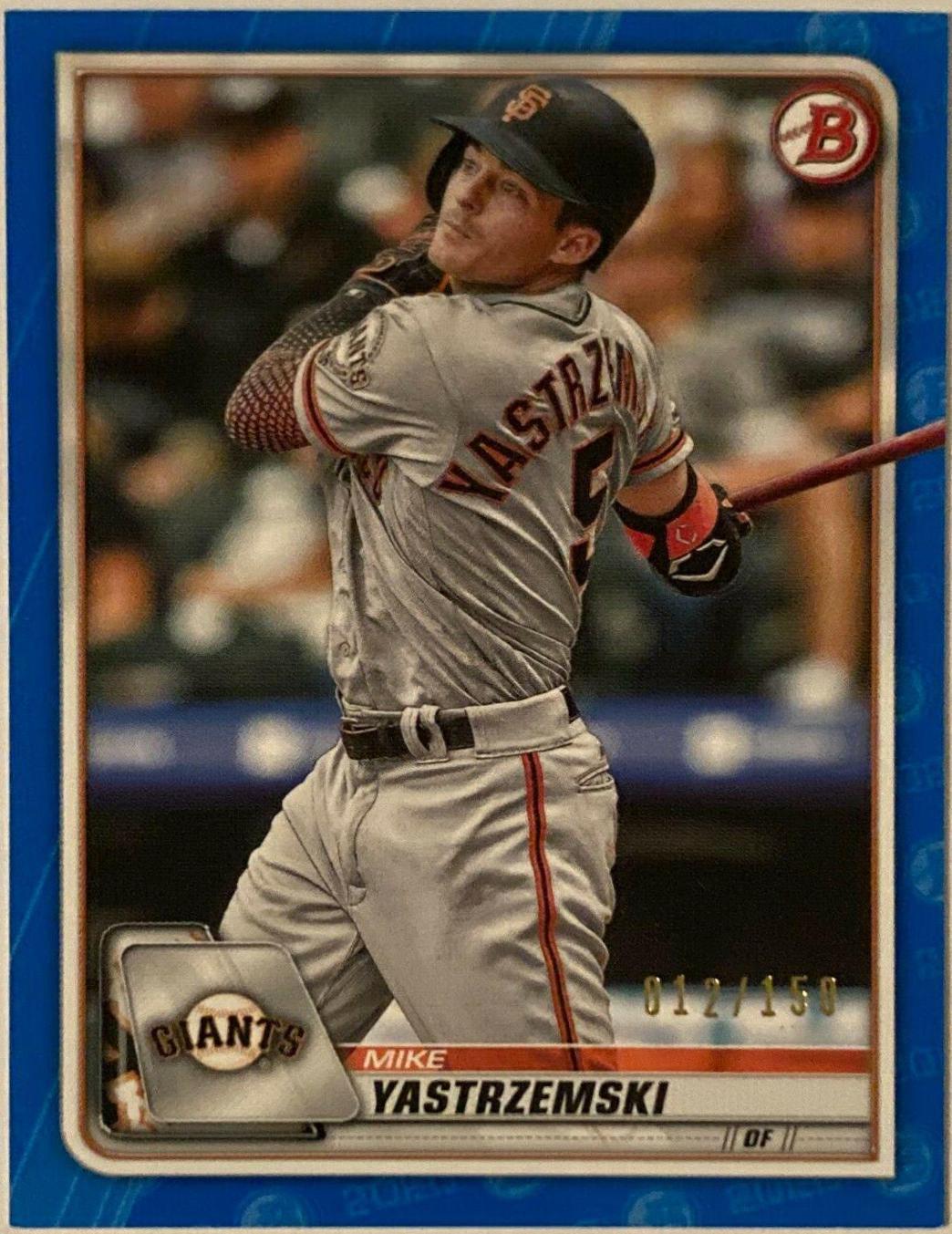 Mike Yastrzemski [Blue] #92