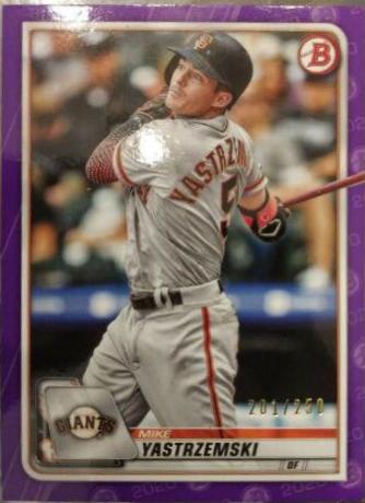 Mike Yastrzemski [Purple] #92
