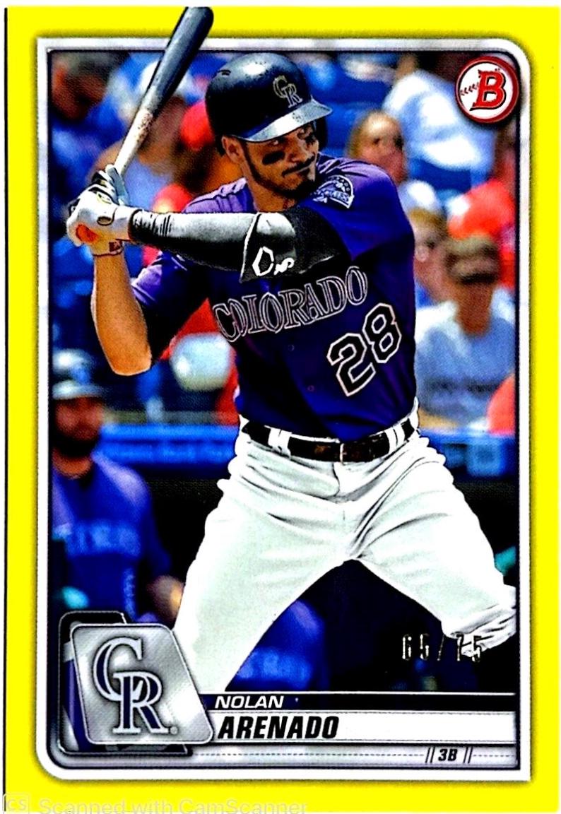 Nolan Arenado [Yellow] #33