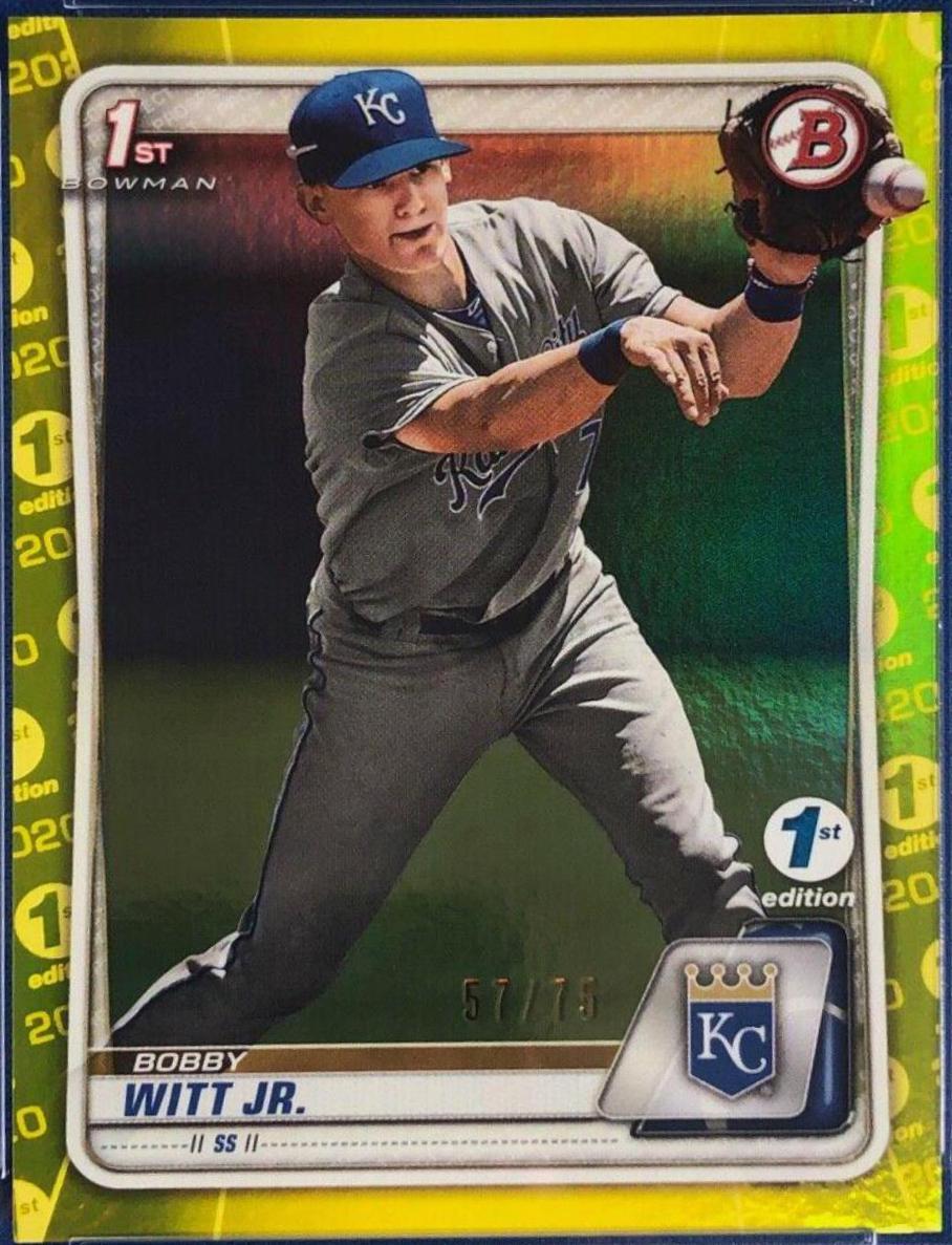Bobby Witt Jr. [Yellow Foil] #BFE-25