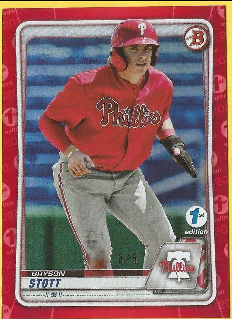 Bryson Stott [Red Foil] #BFE-68