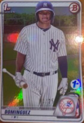 Jasson Dominguez [Orange Foil] #BFE-8