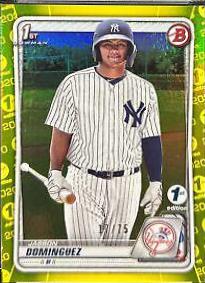 Jasson Dominguez [Yellow Foil] #BFE-8
