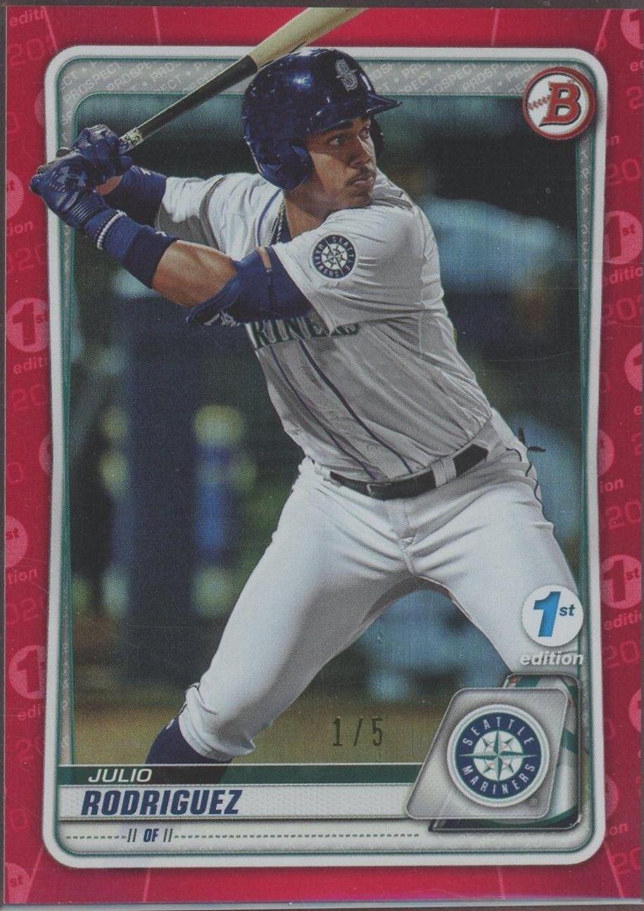 Julio Rodriguez [Red Foil] #BFE-19