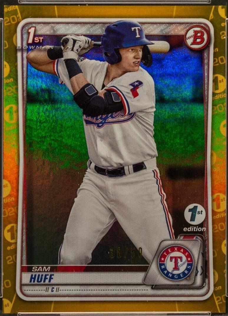 Sam Huff [Gold Foil] #BFE-33