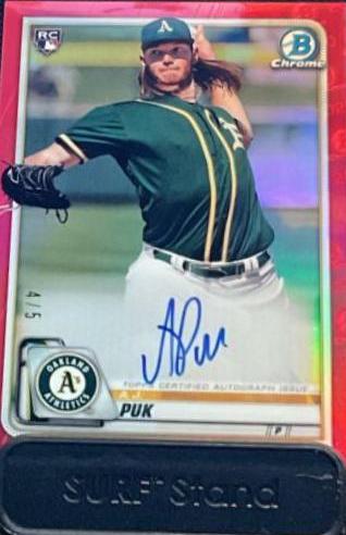 A.J. Puk [Red Refractor] #CRA-AP