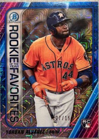 Yordan Alvarez [Blue Refractor Mega Box Mojo] #ROYF-YA