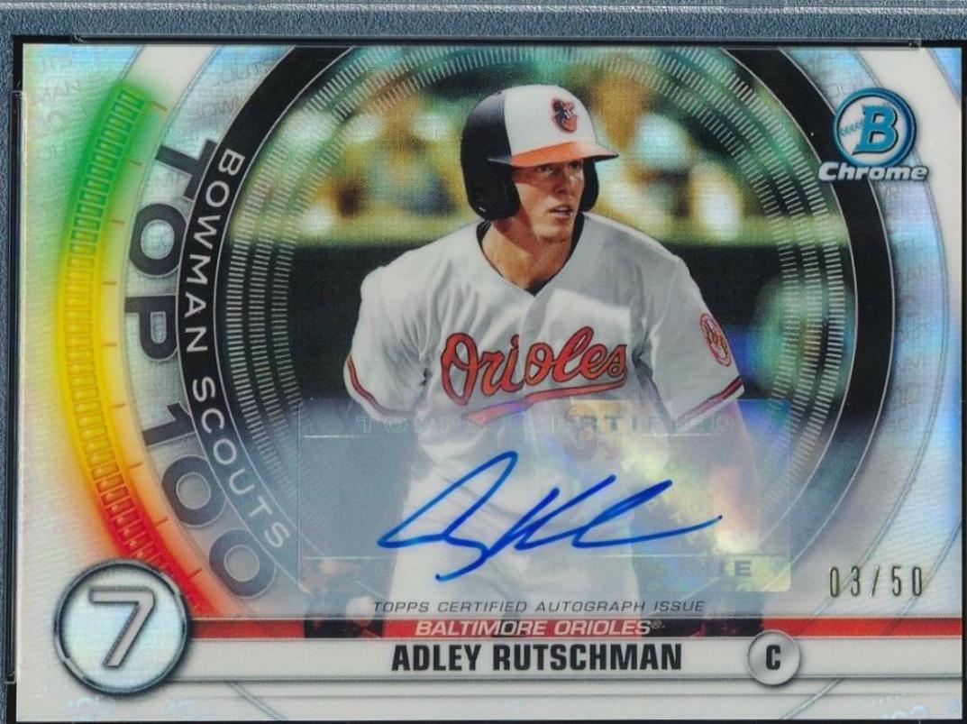 Adley Rutschman [Autograph] #BTP7