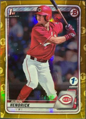 Austin Hendrick [Gold Foil] #BD-34
