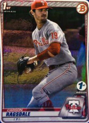 Carson Ragsdale [Blue Foil] #BD-145
