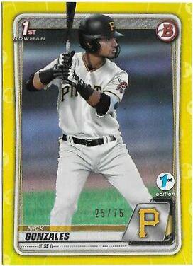 Nick Gonzales [Yellow Foil] #BD-81