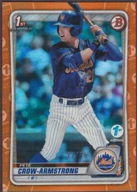 Pete Crow Armstrong [Orange Foil] #BD-72