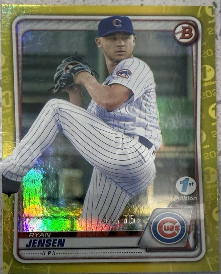 Ryan Jensen [Yellow Foil] #BD-9