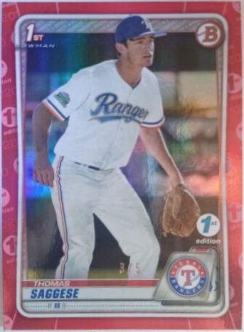 Thomas Saggese [Red Foil] #BD-167