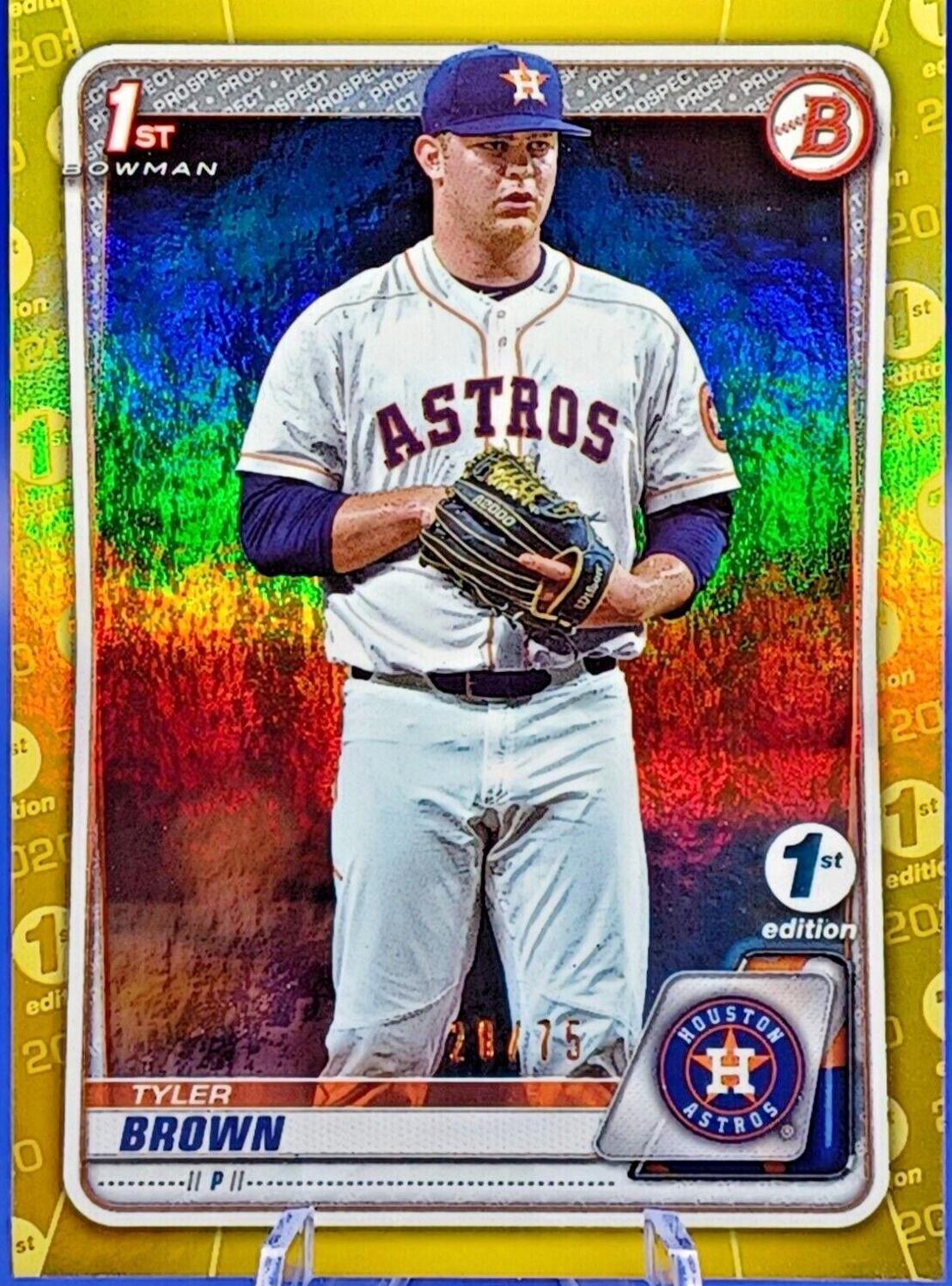 Tyler Brown [Yellow Foil] #BD-21