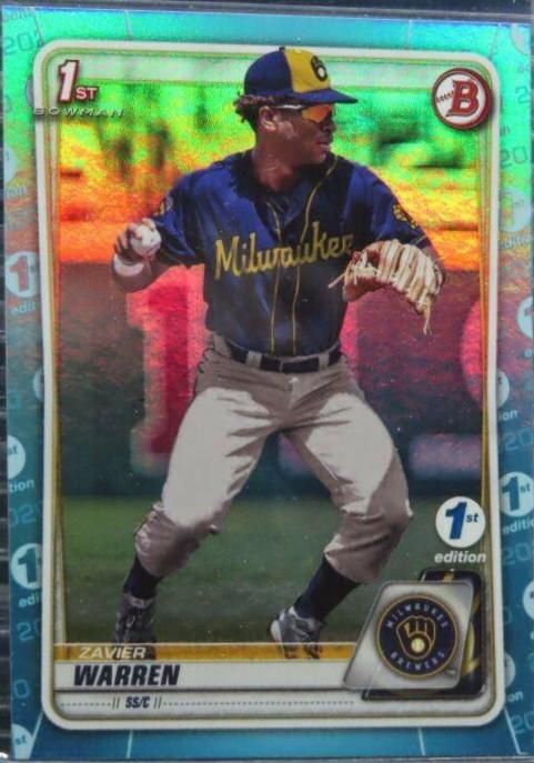 Zavier Warren [Sky Blue Foil] #BD-97