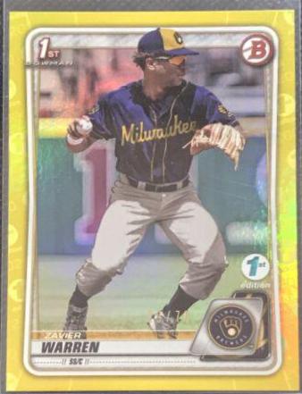 Zavier Warren [Yellow Foil] #BD-97