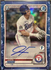 Justin Foscue [Blue Refractor] #CDA-JF