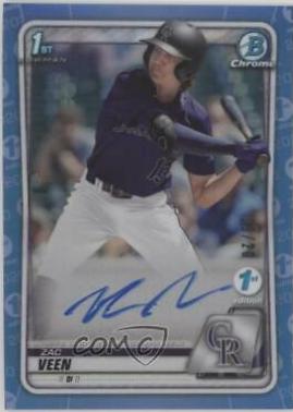 Zac Veen [Blue Refractor] #CDA-ZV