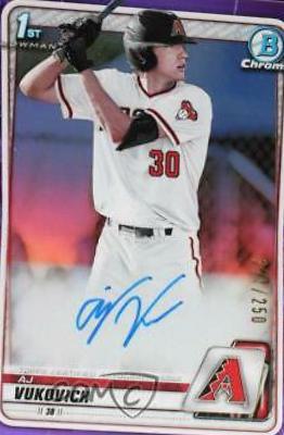 AJ Vukovich [Purple Refractor] #CDA-AV