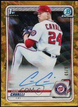 Cade Cavalli [Gold Wave Refractor] #CDA-CCA