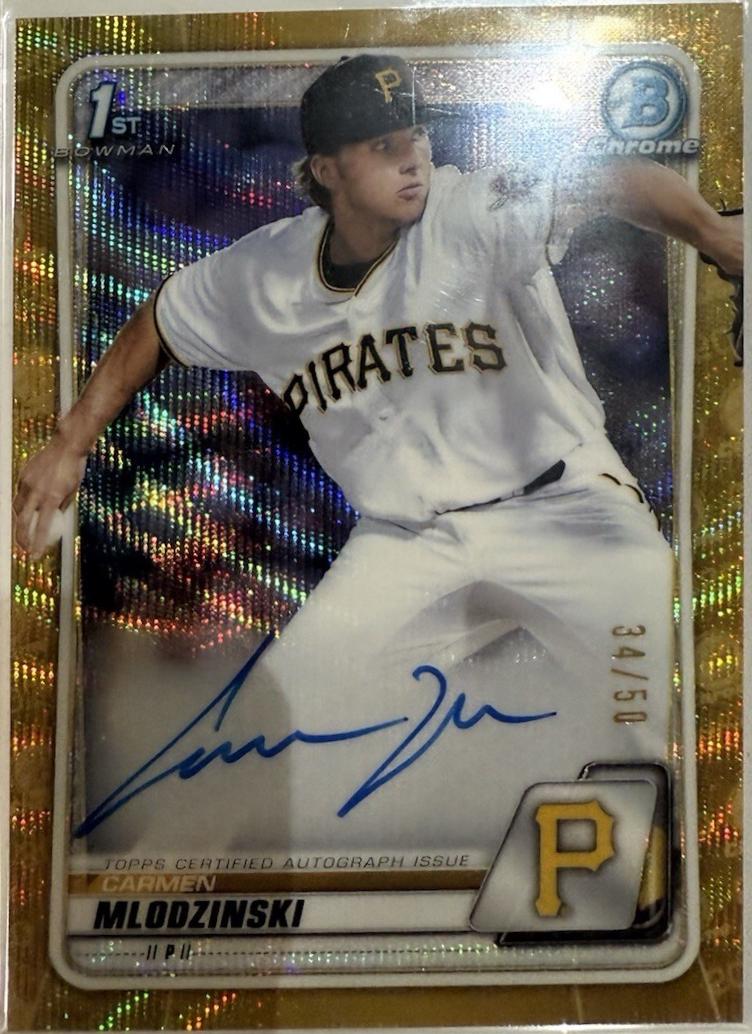 Carmen Mlodzinski [Gold Wave Refractor] #CDA-CML