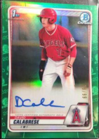 David Calabrese [Green Refractor] #CDA-DC