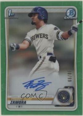 Freddy Zamora [Green Refractor] #CDA-FZ